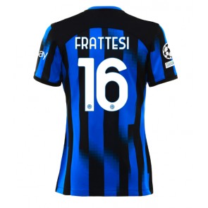 Inter Milan Davide Frattesi #16 Replika Hjemmebanetrøje Dame 2023-24 Kortærmet